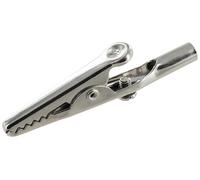 econ connect AK40M Pince crocodile argent Plage de serrage max.: 10 mm Bulk