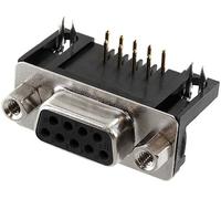 econ connect BUN9WB/9 Embase SUB-D femelle 90 ° Nombre de pôles: 9 pin à souder
