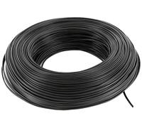 econ connect ZKL014SW100 Fil de câblage 2 x 0.14 mm² noir 100 m