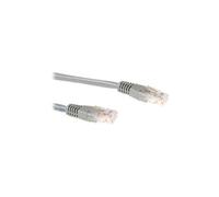 ECON-Line - Cordon de raccordement - RJ-45 (M) pour RJ-45 (M) - 1.5 m - UTP - CAT 6 - gris, RAL 7045