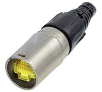 ECON NE8MX - etherCON RJ45 Protection de câble Nickel Neutrik NE8MX RJ45 mâle, droit jaune, noir 1 pc(s)
