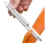 Économe de Cuisine - Épluche-Légumes Double Tranchant,Outil Manuel Épluche-Légumes Accrochable pour Préparation Alimentaire Maison Barbecue Pique-nique Camping Cuisine Commerciale