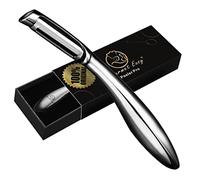 Éplucheur économe avec lame ultra-tranchante pour légumes et fruits I Inox de haute qualité I Poignée ergonomique antidérapante I Garantie 5 ans I Par Gourmet Easy