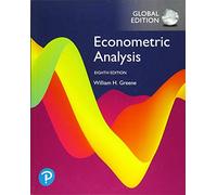 Econometric Analysis, Global Edition