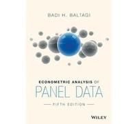 Econometric Analysis of Panel Data - [Version Originale] Inconnu (Auteur)