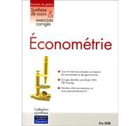 Econométrie appliquée : Synthèse de cours et exercices corrigés
