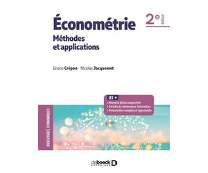 Econométrie - Méthode Et Applications