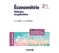 Économétrie : méthodes et applications