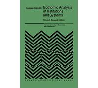 Economic Analysis Of Institutions And Systems