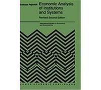 Economic Analysis of Institutions and Systems Pejovich, Svetozar, Pejovich, S. (Auteur)