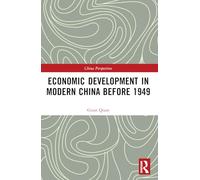 Economic Development in Modern China Before 1949