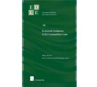 Economic Evidence in EU Competition Law by Edited by Mitja Kovac Edited by Mitja Kovac (Auteur)