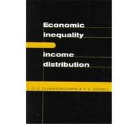 Economic Inequality and Income Distribution D. G. Champernowne, F. A. Conwell, Frank A. Cowell (Auteur)