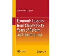 Economic Lessons From China's Forty Years Of Reform And Opening-Up