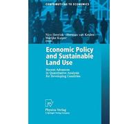 Economic Policy And Sustainable Land Use