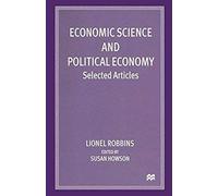 Economic Science And Political Economy