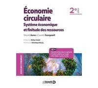 Economie Circulaire - Système Économique Et Finitude Des Ressources