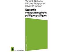 Economie Comportementale Des Politiques Publiques