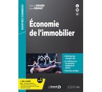 Economie de l’immobilier - Marion Girard - De Boeck Supérieur - broché - Etude