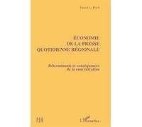 Patrick Le Floch – Économie de la presse quotidienne régionale – Broché – L'Harmattan
