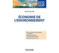 Économie de l'environnement - Nicolas Piluso - Dunod - broché - Etude