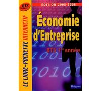 Economie d'entreprise 1e année BTS Tertiaires