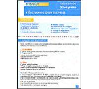 Economie d'entreprise BTS/DUT - Collectif - Studyrama Eds - broché - Scolaire / Universitaire