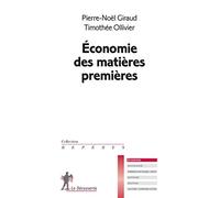 Économie des matières premières