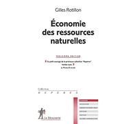 Économie des ressources naturelles