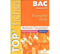 Economie Droit 1e Stg