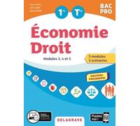 Economie-Droit 1re Tle Bac Pro - Pochette Élève - Edition 2020