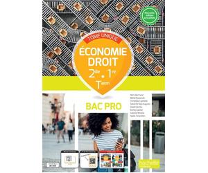 Économie - Droit 2de 1re Term Bac Pro tome unique - Livre élève Edition 2023 - Rémi Bertrand - Hachette Education - broché - Scolaire / Universitaire