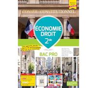 Economie-Droit - 2de Bac Pro - détachable - éd. 2026