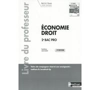 Economie-Droit 2de Bac Pro - Livre Du Professeur