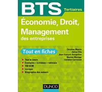 Economie, Droit, Management des entreprises - BTS Tertiaires: BTS Tertiaires