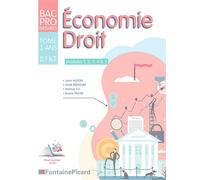Economie droit modules 1 a 5 seconde premiere terminale bac pro - Jean Aldon - Fontaine Picard Eds - broché - Scolaire / Universitaire