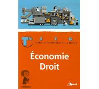 Economie droit terminale STG