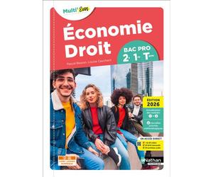 Economie-Droit - Tome Unique - 2de/1re/Term Bac Pro - Coll. Multi'Exos Edition 2026 - Pascal Besson - Nathan Technique - broché - Scolaire / Universitaire