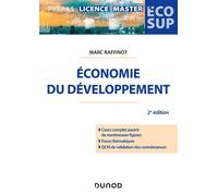 Economie du développement 2nde édition - Marc Raffinot - Dunod - broché - Etude