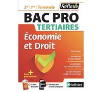 Economie Et Droit Bac Pro Tertiaires 2e/1re/Term - Avec Un Livret Détachable