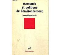 Economie et politique de l'environnement