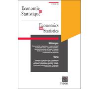 Economie Et Statistique/ Economics And Statistics N° 507-508