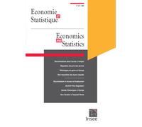 Economie Et Statistique/ Economics And Statistics N° 541