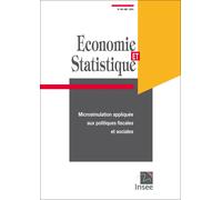 Économie Et Statistique N°481-482