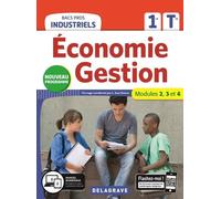 Économie-Gestion 1re, Tle Bacs Pros Industriels (2020) - Pochette élève