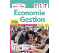 Économie-Gestion 2de, 1re, Tle Bac Pro ASSP (2022) - Pochette élève - Lucas Sanz-Ramos - Delagrave - broché - Scolaire / Universitaire