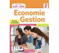 Économie-Gestion 2de Bac Pro ASSP (2022) - Pochette élève - Lucas Sanz-Ramos - Delagrave - broché - Scolaire / Universitaire