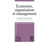 Economie, organisation et management
