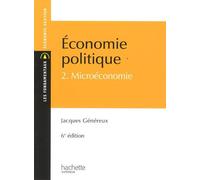 Économie politique 2 : Microéconomie