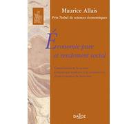 Économie pure et rendement social. Contribution de la science économique moderne à la construction